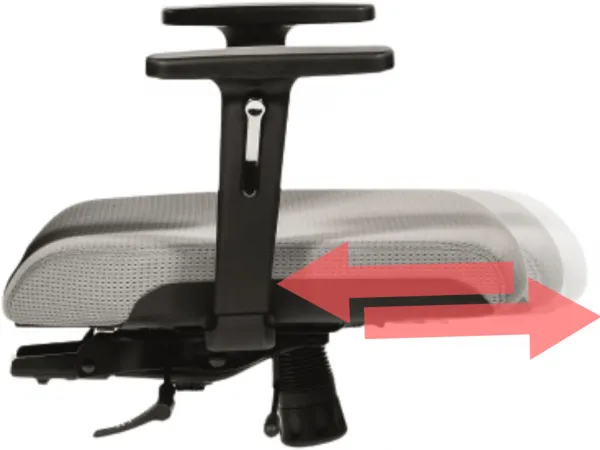 ANTARES Ergonomická kancelárska stolička EDGE sivá