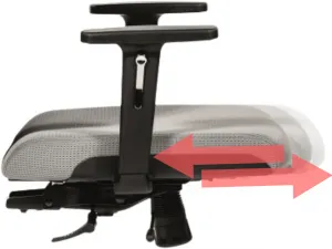 ANTARES Ergonomická kancelárska stolička EDGE sivá