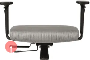 ANTARES Ergonomická kancelárska stolička EDGE sivá