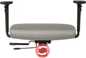 ANTARES Ergonomická kancelárska stolička EDGE sivá