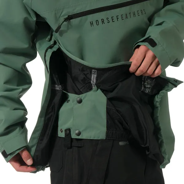 HORSEFEATHERS Bunda Donnie - iceberg green GREEN velikost L