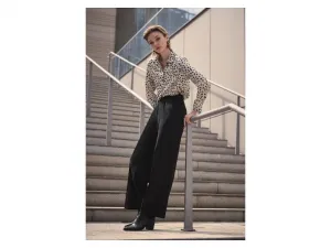 esmara® Dámske nohavice „Wide-Leg“ (čierna, 42)