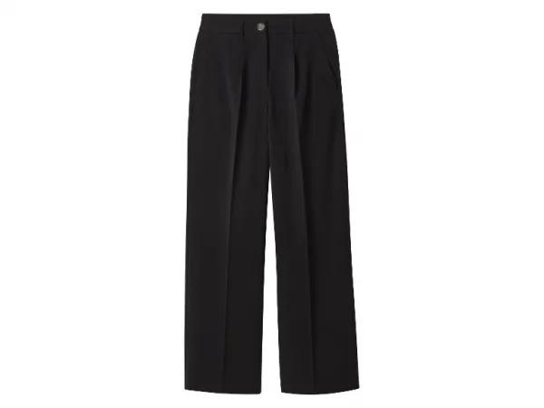 esmara® Dámske nohavice „Wide-Leg“ (čierna, 42)
