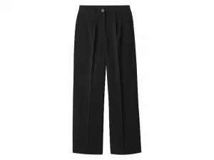 esmara® Dámske nohavice „Wide-Leg“ (čierna, 42)