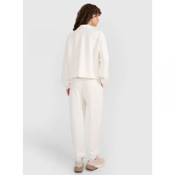 Dámske tepláky 4F TROUSERS CAS F1180-WAW25TTROF1180-11S-OFF WHITE