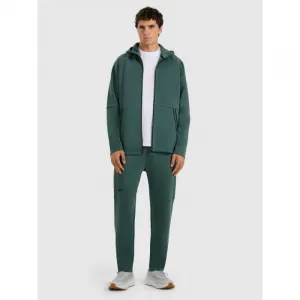 Pánska mikina so zipsom 4F SWEATSHIRT M1865-WAW25TSWSM1865-41S-GREEN