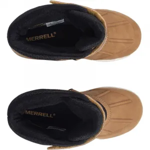 Detské vysoké zimné topánky MERRELL Snow Bank 5.0 WTRPF K wheat black