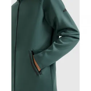Pánska mikina so zipsom 4F SWEATSHIRT M1865-WAW25TSWSM1865-41S-GREEN