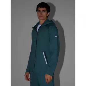 Pánska mikina so zipsom 4F SWEATSHIRT M1865-WAW25TSWSM1865-41S-GREEN