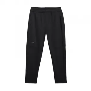 Pánske tepláky 4F TROUSERS CAS M1194-WAW25TTROM1194-20S-DEEP BLACK