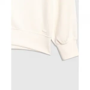 Dámska mikina so zipsom 4F SWEATSHIRT F1835-WAW25TSWSF1835-11S-OFF WHITE