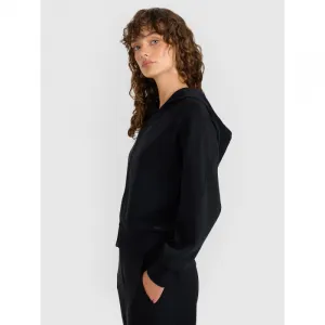 Dámska mikina so zipsom 4F SWEATSHIRT F1835-WAW25TSWSF1835-21S-BLACK
