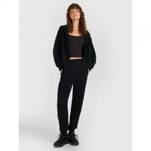 Dámska mikina so zipsom 4F SWEATSHIRT F1835-WAW25TSWSF1835-21S-BLACK