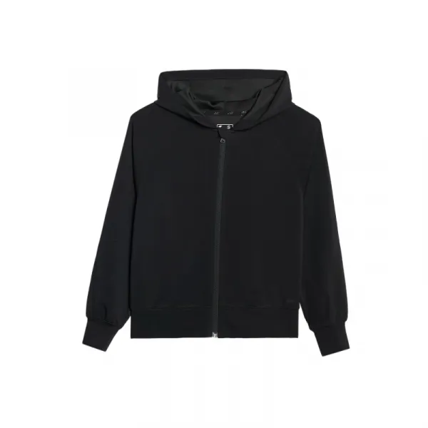 Dámska mikina so zipsom 4F SWEATSHIRT F1835-WAW25TSWSF1835-21S-BLACK