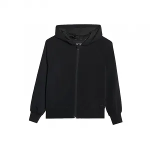 Dámska mikina so zipsom 4F SWEATSHIRT F1835-WAW25TSWSF1835-21S-BLACK