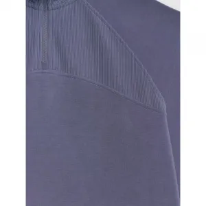 Dámska mikina s 1 2 zipsom 4F SWEATSHIRT F1836-WAW25TSWSF1836-32S-DENIM