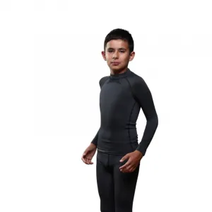 Juniorské termo tričko s dlhým rukávom BLIZZARD Essential long sleeve junior, anthracite