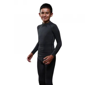 Juniorské termo tričko s dlhým rukávom BLIZZARD Essential long sleeve junior, anthracite