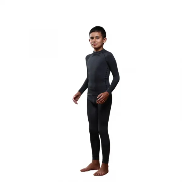 Juniorské termo tričko s dlhým rukávom BLIZZARD Essential long sleeve junior, anthracite