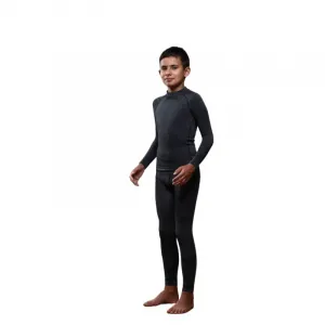 Juniorské termo tričko s dlhým rukávom BLIZZARD Essential long sleeve junior, anthracite