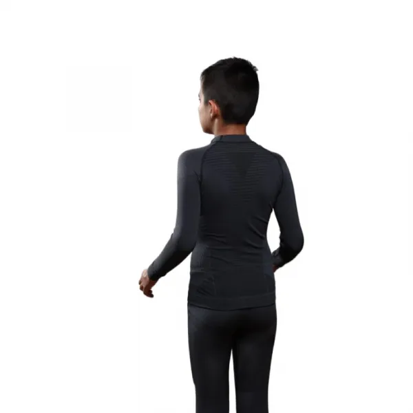 Juniorské termo tričko s dlhým rukávom BLIZZARD Essential long sleeve junior, anthracite