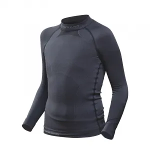 Juniorské termo tričko s dlhým rukávom BLIZZARD Essential long sleeve junior, anthracite