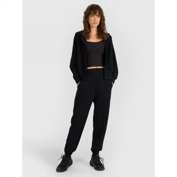 Dámske tepláky 4F TROUSERS CAS F1180-WAW25TTROF1180-21S-BLACK