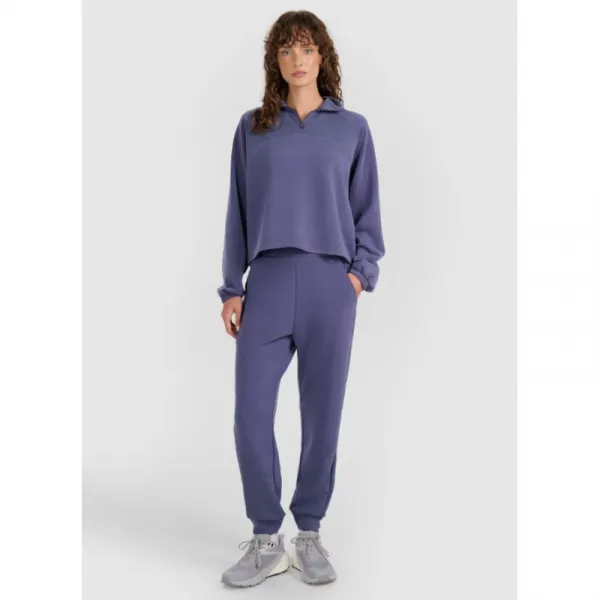 Dámske tepláky 4F TROUSERS CAS F1180-WAW25TTROF1180-32S-DENIM