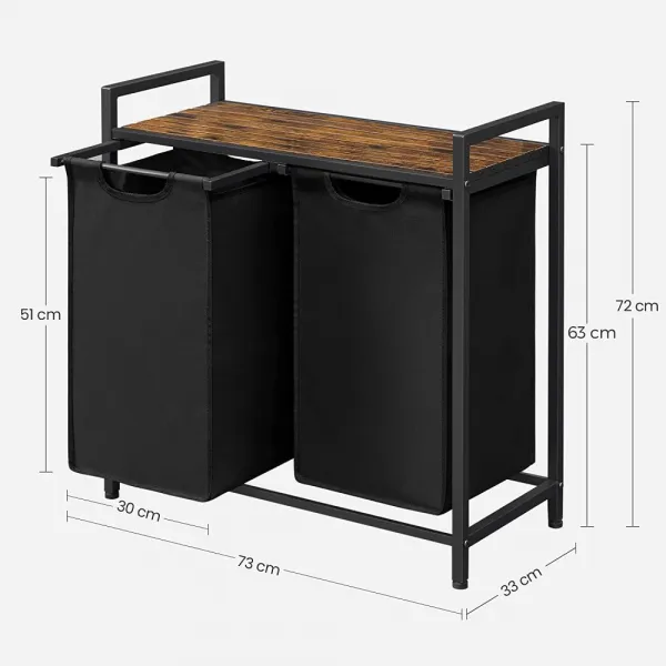 Kôš na bielizeň MADERA I