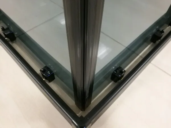 KERRA - Sprchová kabína Tiara Square 90x90 štvorcová (čierna) 5907548109392