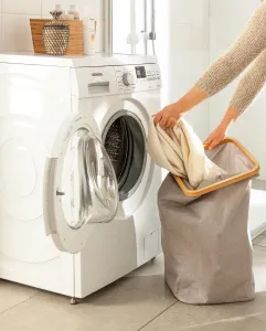 Die moderne Hausfrau Bambusový koš na prádlo