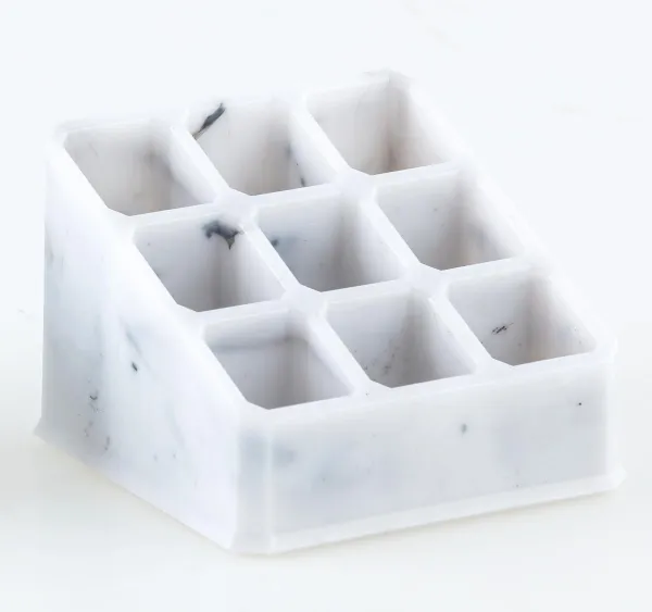 Die moderne Hausfrau Organizér na make-up Marmor