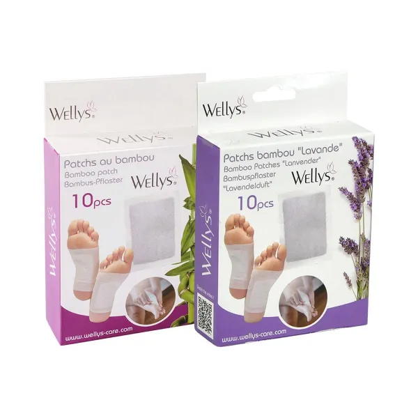 Wellys Detoxikační náplasti, bambus a levandule