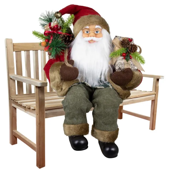 PM Euro-Trading Santa Claus, sedící, 45 cm