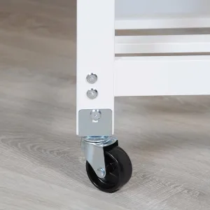 Die moderne Hausfrau Kuchyňský vozík bílý