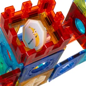 Viacfarebnáedukačnámagnetickástavebnica3D-96dielov
