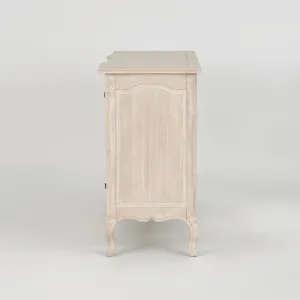 LivinHill Komoda Venezia 150 cm z masivu béžová