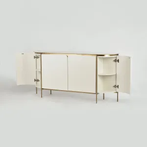 LivinHill Komoda Stilig 180 cm mramor/béžová