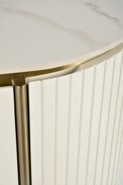 LivinHill Komoda Stilig 180 cm mramor/béžová