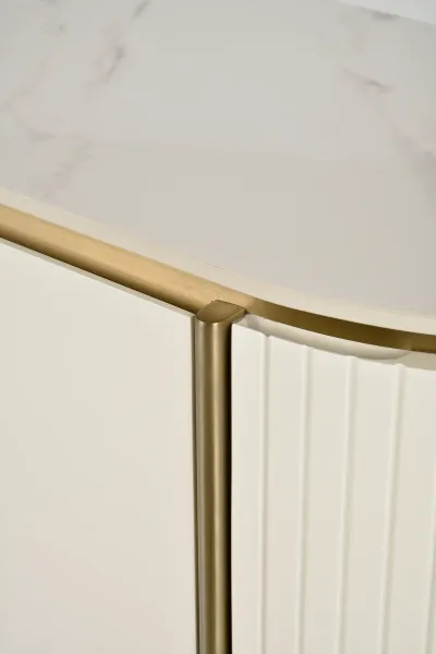 LivinHill Komoda Stilig 180 cm mramor/béžová