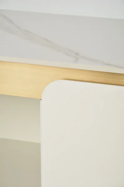 LivinHill Komoda Stilig 180 cm mramor/béžová