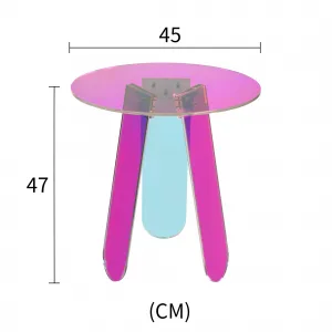 LivinHill Odkládací stolek Modig 45 cm vícebarevný