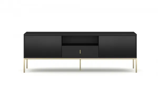 Vivaldi TV stolík Maggiore II 154,5 cm čierny