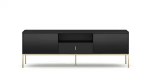 Vivaldi TV stolík Maggiore II 154,5 cm čierny
