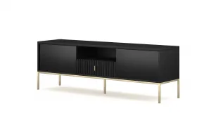Vivaldi TV stolík Maggiore II 154,5 cm čierny