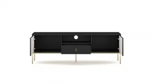 Vivaldi TV stolík Maggiore II 154,5 cm čierny