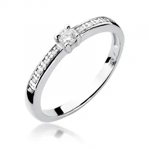 Blink-Blink Zásnubný diamantový prsteň 0.13 ct1708ZDB
