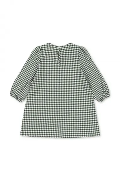 Dievčenské bavlnené šaty Konges Sløjd FORET DRESS GOTS