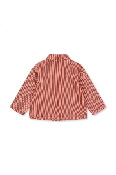 Detská bavlnená bunda Konges Sløjd LUC SHIRT JACKET GOTS