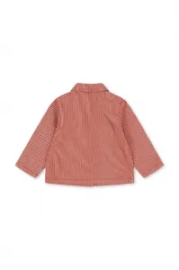 Detská bavlnená bunda Konges Sløjd LUC SHIRT JACKET GOTS